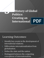 A History of Global Politics: Creating An International Order
