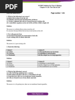 Biology Chapter 7 Structural Organisation in Animals Class 11 Notes PDF ...