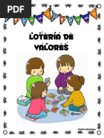 Loteria de Valores para Niños de Primaria | PDF