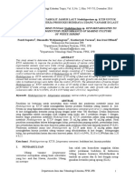 Utilization of Marine Fungal Nodulisporium Sp. Kt29 Metabolites To Improve The Production Performance of Marine Culture of White Shrimp