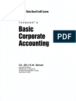 Basic Corp Accounting
