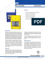 Emergency Manual Stations MS-403/404: Features