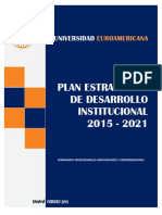 Plan Estrategico de Desarrollo PANAMA2015-2021
