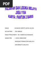Download Pantun by Nur Ain Mohd Amin SN5483613 doc pdf
