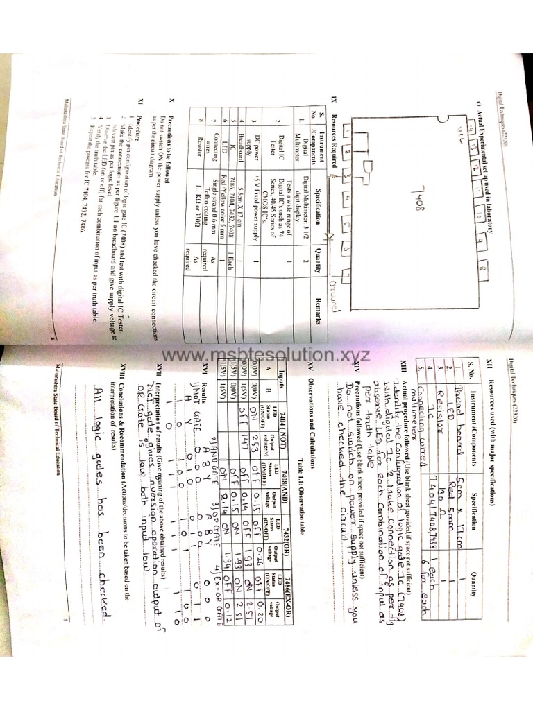 DTE Solved Manual - Watermark | PDF
