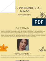Mujeres importantes del Ecuador: Ana de Peralta, Hermelinda Urvina, Matilde Hidalgo de Prócel y más