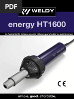 Peru Herramientas Weldy HT 1600 - Ficha Tecnica M