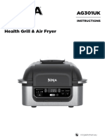Health Grill & Air Fryer: AG301UK