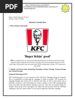 'Finger Lickin' Good': Brand Management