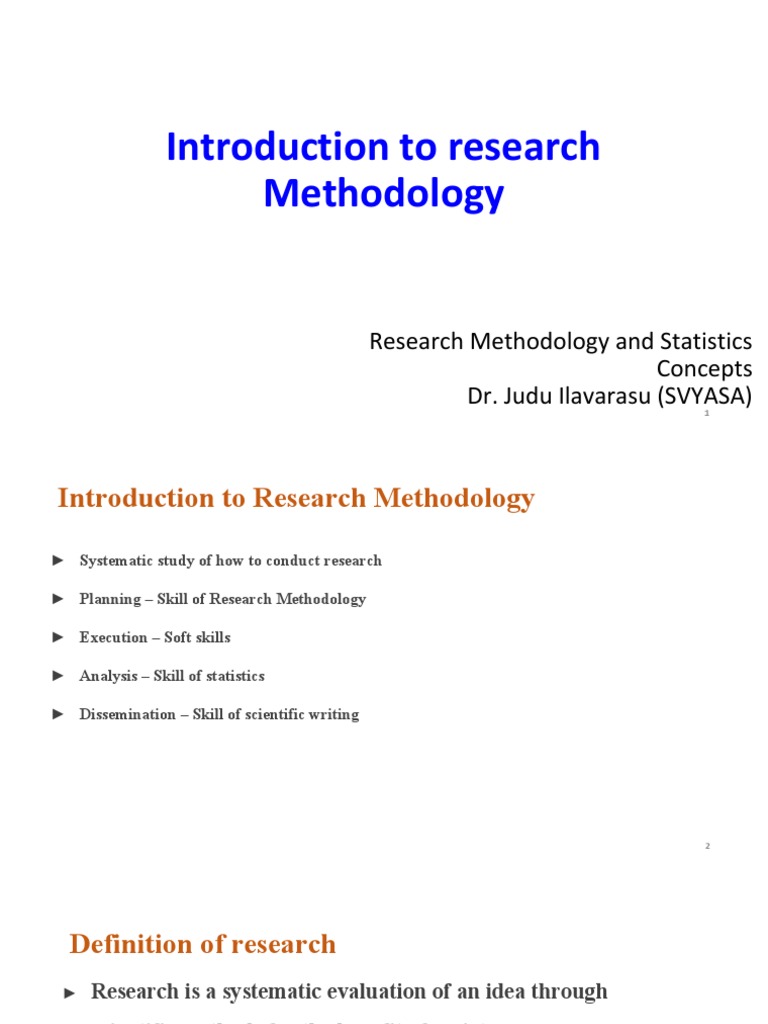 Research Methodology Overview | PDF | Sampling (Statistics) | Hypothesis