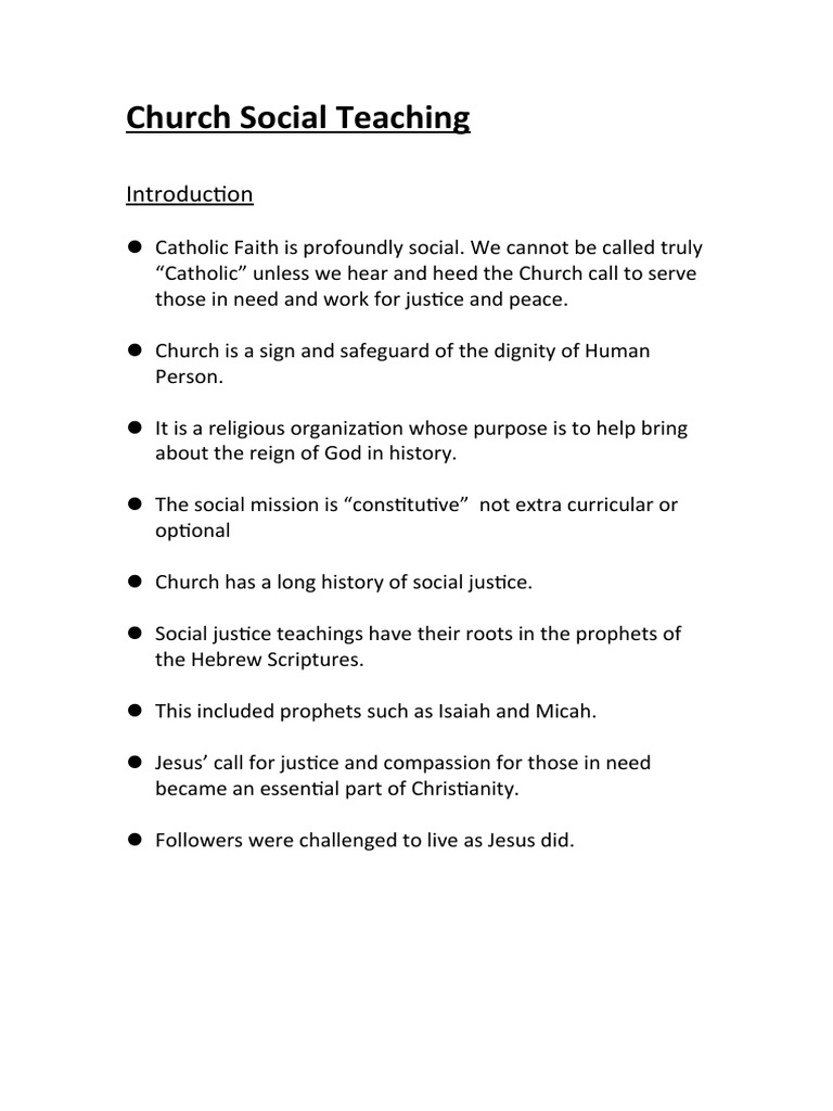 FOUNDATIONS OF CATHOLIC SOCIAL TEACHING LIVING AS A DISCIPLE OF CHRIST PDF visual data 6