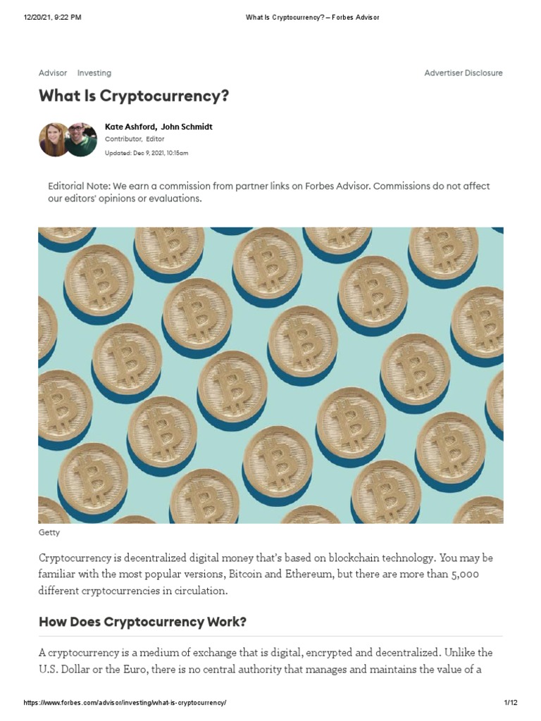 Cryptocurrency Basics: A Comprehensive Guide | PDF | Cryptocurrency |  Investing