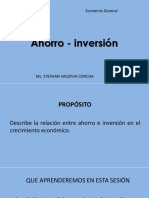 Semana 13 y 14 - Ahorro-Inversión, Función Consumo, Política Fiscal y Monetaria, Dinero y Sistema Monetario