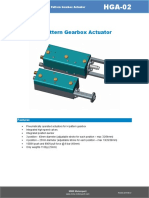 H Pattern Gearbox Actuator: Features