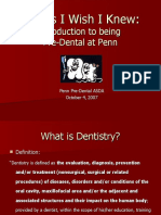 Introduction To Dentistry