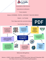 Mapa Mental Crecimiento Demográfico