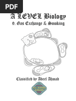 9 Gas Exchange 2012-18 - N LQ A Level Biology 9700 Classified by Mr. ADEEL AHMAD