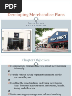 Developing Merchandise Plans