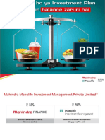 Product PPT - Mahindra Manulife Balanced Advantage Yojana - NFO
