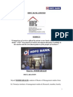 HDFC Project Report 1