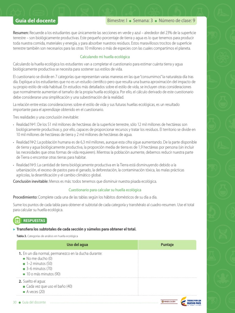 Huella Ecológica 16 20 | PDF | Ecología | Tierra