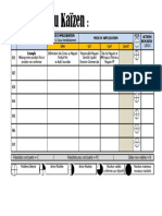 Tableau Kaïzen-UVT-Exercice-N°01-Garage