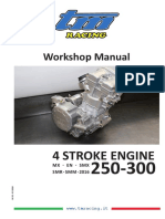 Manuale Officina Motore 250 300 Inglese