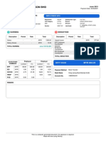 Ninso Global SDN BHD: Official Payslips