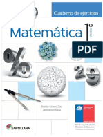 Primero Medio Matematicas Libro
