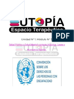 Eutopia - Unidad #1. Modulo #3. Curso Orientador - Auxiliar para Centro de Día o Centro Educativo Terapéutico