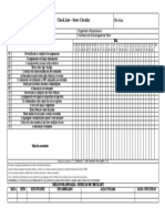 Check list serra circular