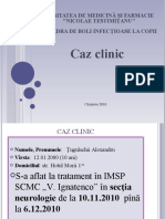 Caz Clinic: Universitatea de Medicină Şi Farmacie ''Nicolae Testimiţanu'' Catedra de Boli Infecţioase La Copii