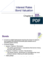 6. Interest Rates and Bond Valuation