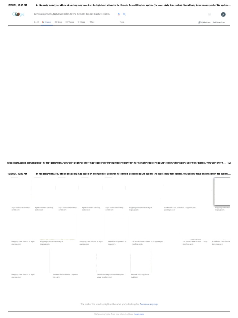 Story Mapping for Remote Deposit Capture | PDF | Software | Internet ...
