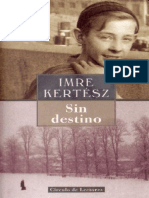 Imre Kertész - Sin Destino