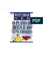 O plano de Deus e os vencedores - Watchman Nee