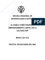 El Diablo Como Figura de Empoderamiento LGBTQ