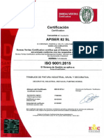 Cert. ISO - 9001 - 2018