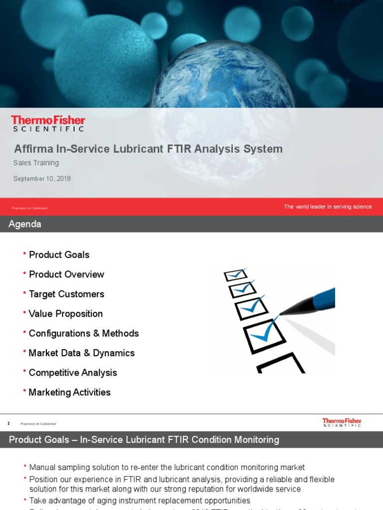 Affirma In-Service Lubricant FTIR Analysis - Sales Training | PDF ...