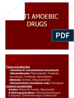 Anti Amoebic Drugs