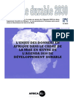 Afrique Durable 2030 N°1 Annee 2016