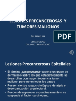 Lesiones precancerosas y tumores malignos de piel