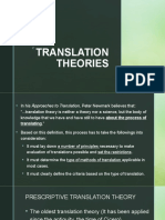 Translation Theories