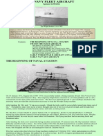 The Beginning of Naval Aviation: Updated 11/09/2012