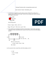 Activity Problem To Solve (12 ITEMS)