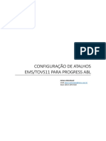 CONFIGURAÇÃO DE ATALHOS EMS E TOTVS11