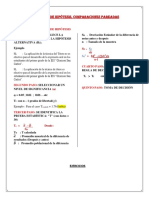 Pruebas hipótesis comparaciones pareadas