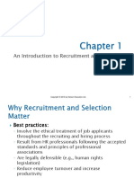 An Introduction To Recruitment and Selection