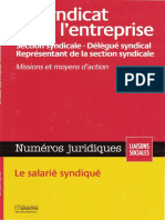 Le Salarié Syndiqué: ISBN 97 8-2 87 880-926-8