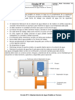 Circular #03 Estándar Agua Potable